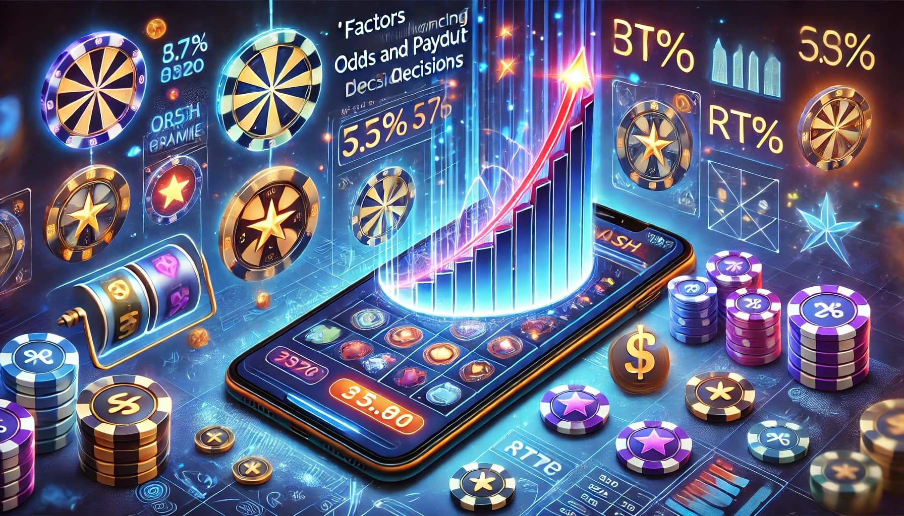 クラッシュゲームのオッズとペイアウトの説明 image