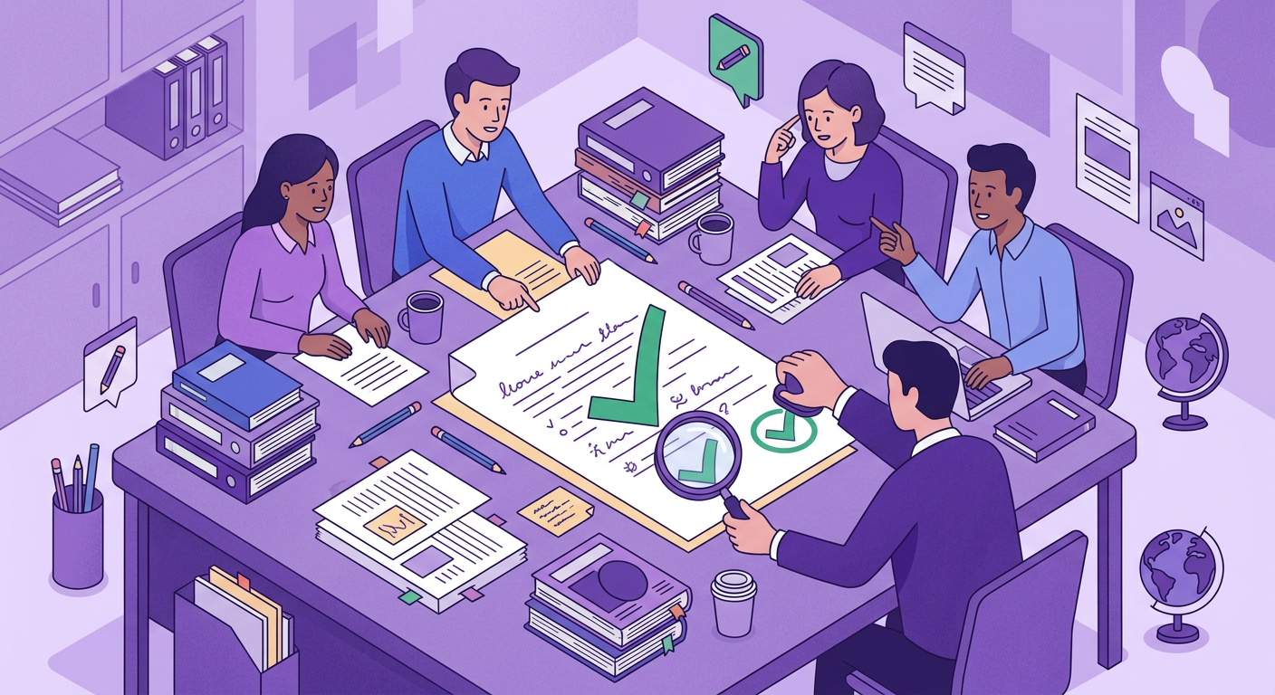 継続的なレビューと更新体制