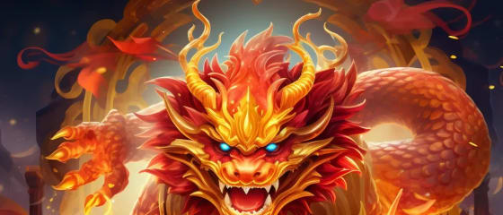Betsoft の Super Golden Dragon Inferno で最もホットな勝利のコンボを作成してください
