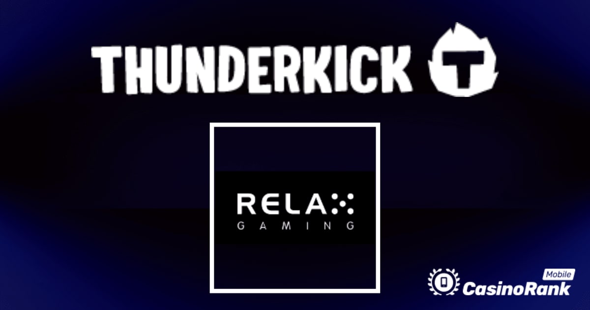 Thunderkick が拡大を続ける Powered by Relax Studio に参加