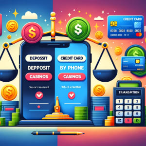 電話による入金 vs クレジット カード カジノ